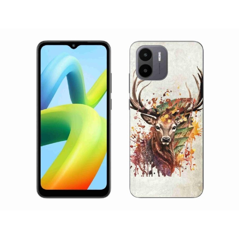 Gélový obal mmCase na mobil Xiaomi Redmi A1/Redmi A2 - jeleň 1