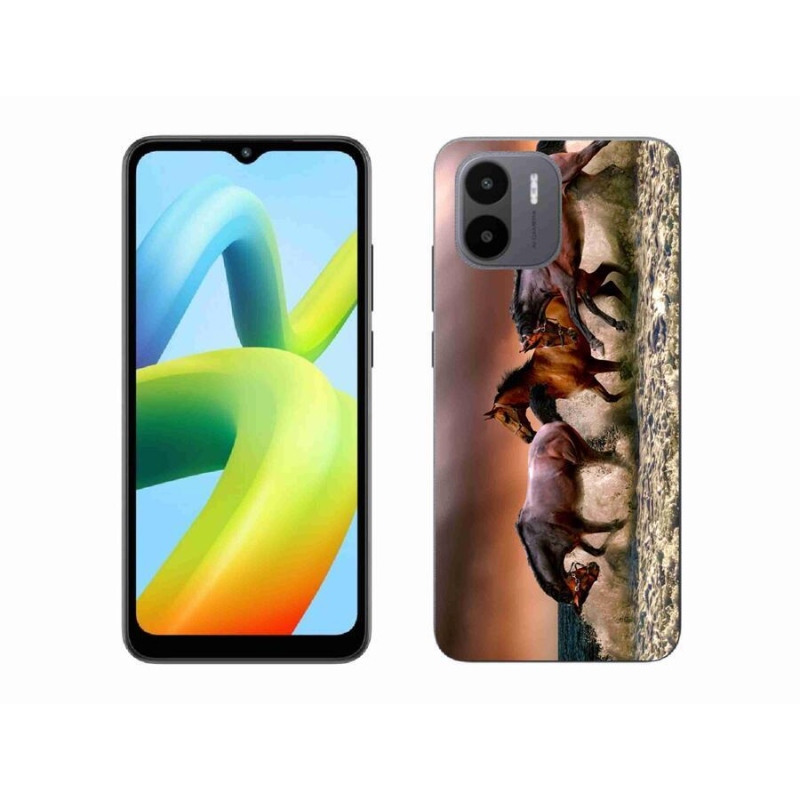 Gélový obal mmCase na mobil Xiaomi Redmi A1/Redmi A2 - kone 1