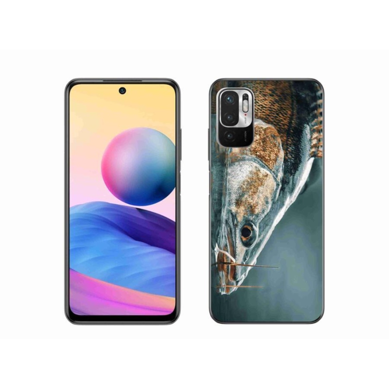 Gélový obal mmCase na mobil Xiaomi Redmi Note 10 5G - zubáč