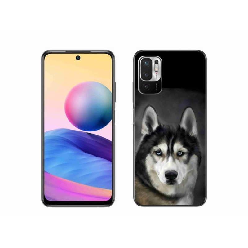 Gélový obal mmCase na mobil Xiaomi Redmi Note 10 5G - husky