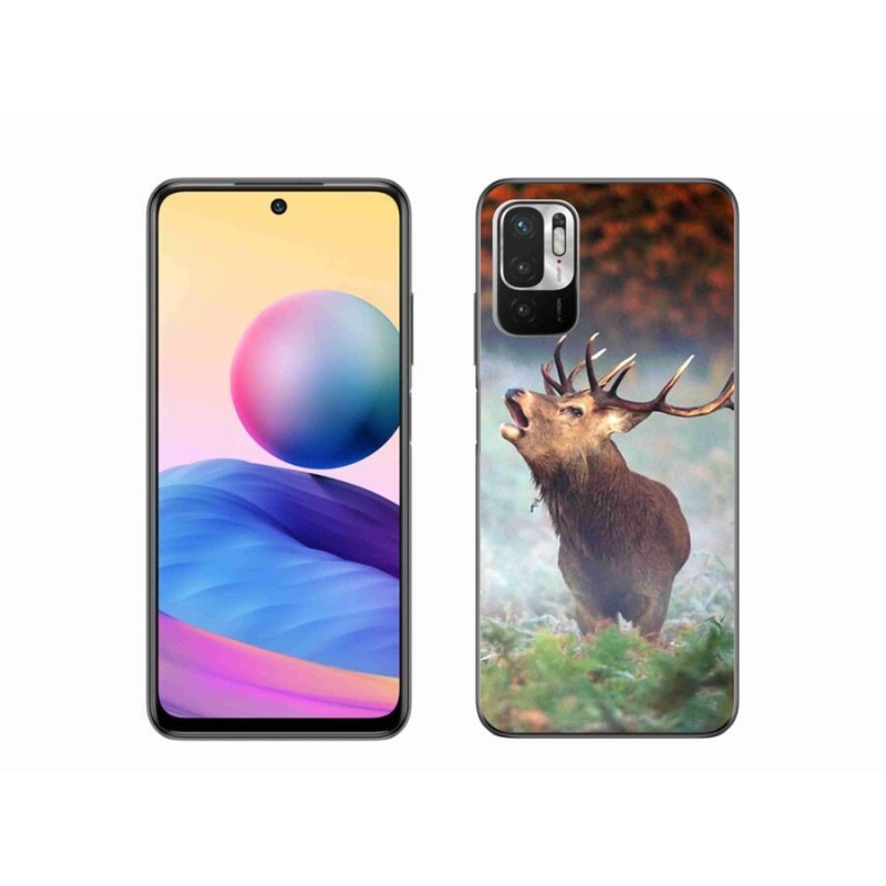 Gélový obal mmCase na mobil Xiaomi Redmi Note 10 5G - jeleň 2
