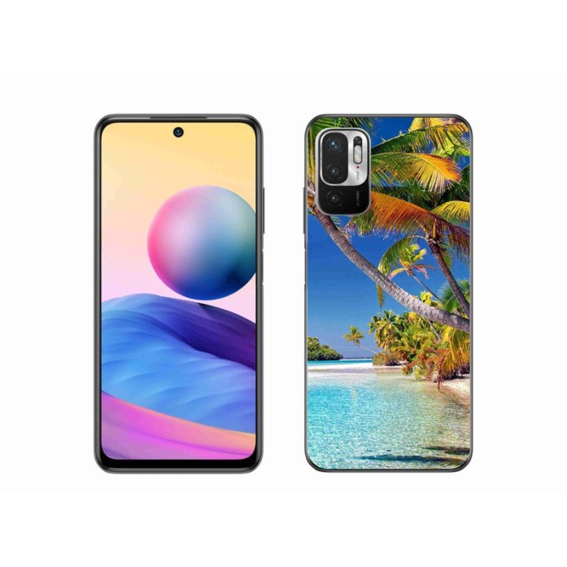 Gélový obal mmCase na mobil Xiaomi Redmi Note 10 5G - morská pláž