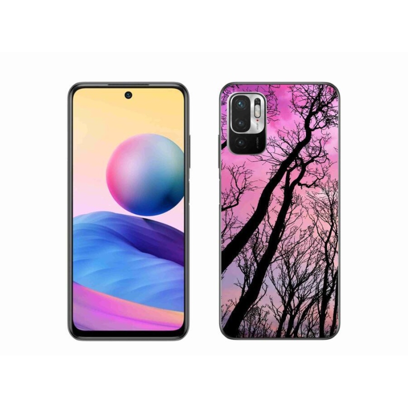 Gélový obal mmCase na mobil Xiaomi Redmi Note 10 5G - opadané stromy