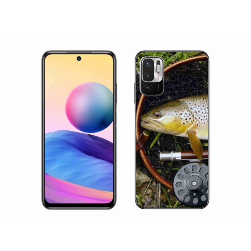 Gélový obal mmCase na mobil Xiaomi Redmi Note 10 5G - pstruh 2
