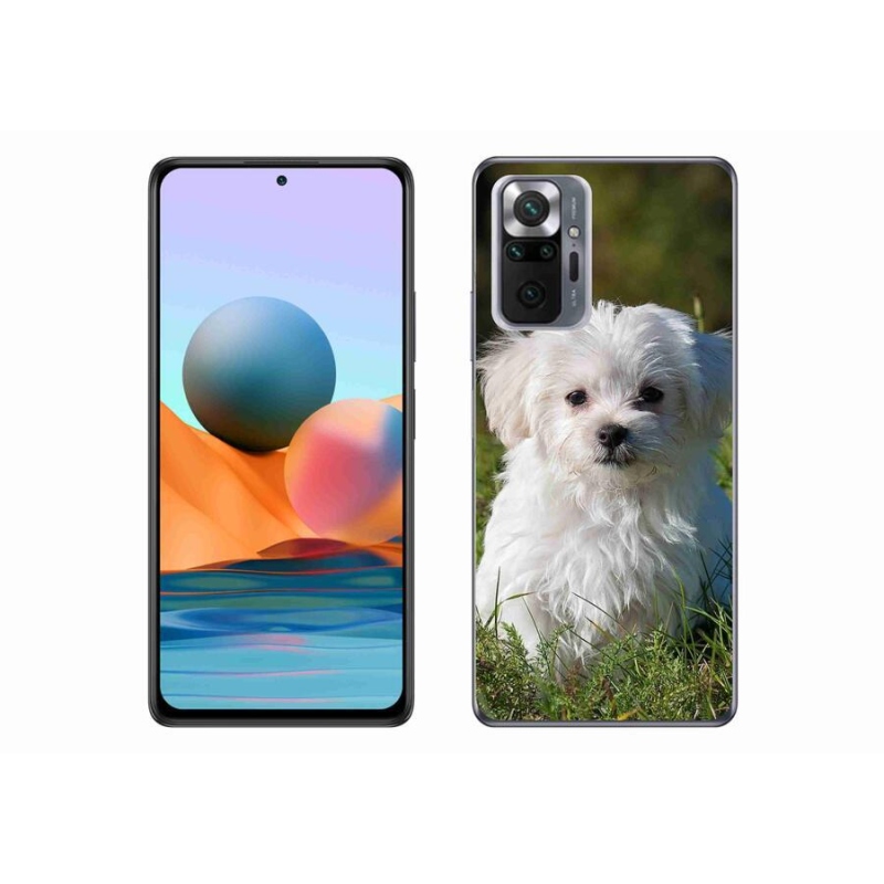 Gélový obal mmCase na mobil Xiaomi Redmi Note 10 Pro - bišon