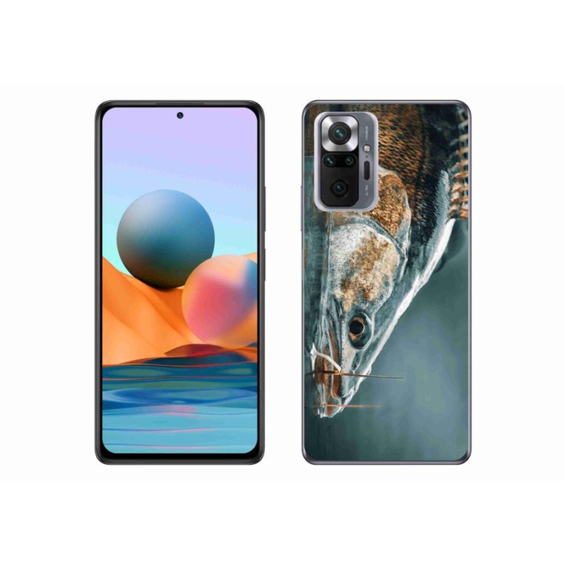 Gélový obal mmCase na mobil Xiaomi Redmi Note 10 Pro - zubáč