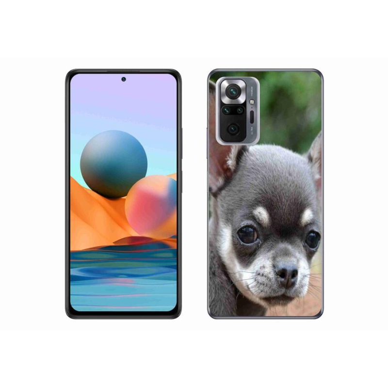 Gélový obal mmCase na mobil Xiaomi Redmi Note 10 Pro - čivava