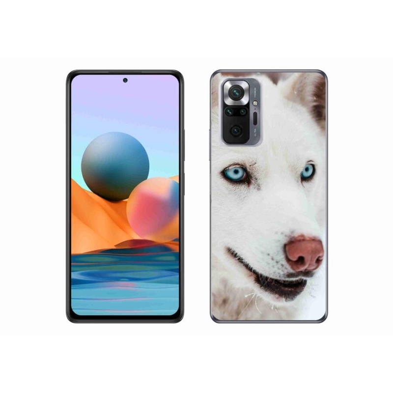 Gélový obal mmCase na mobil Xiaomi Redmi Note 10 Pro - psie pohľad
