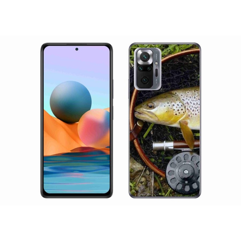 Gélový obal mmCase na mobil Xiaomi Redmi Note 10 Pro - pstruh 2