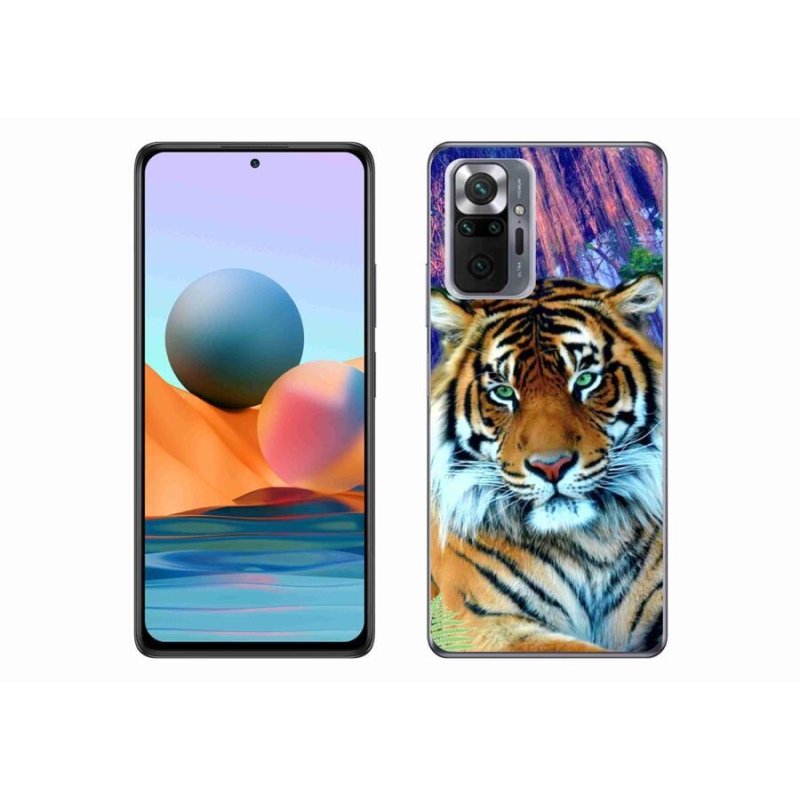 Gélový obal mmCase na mobil Xiaomi Redmi Note 10 Pro - tiger