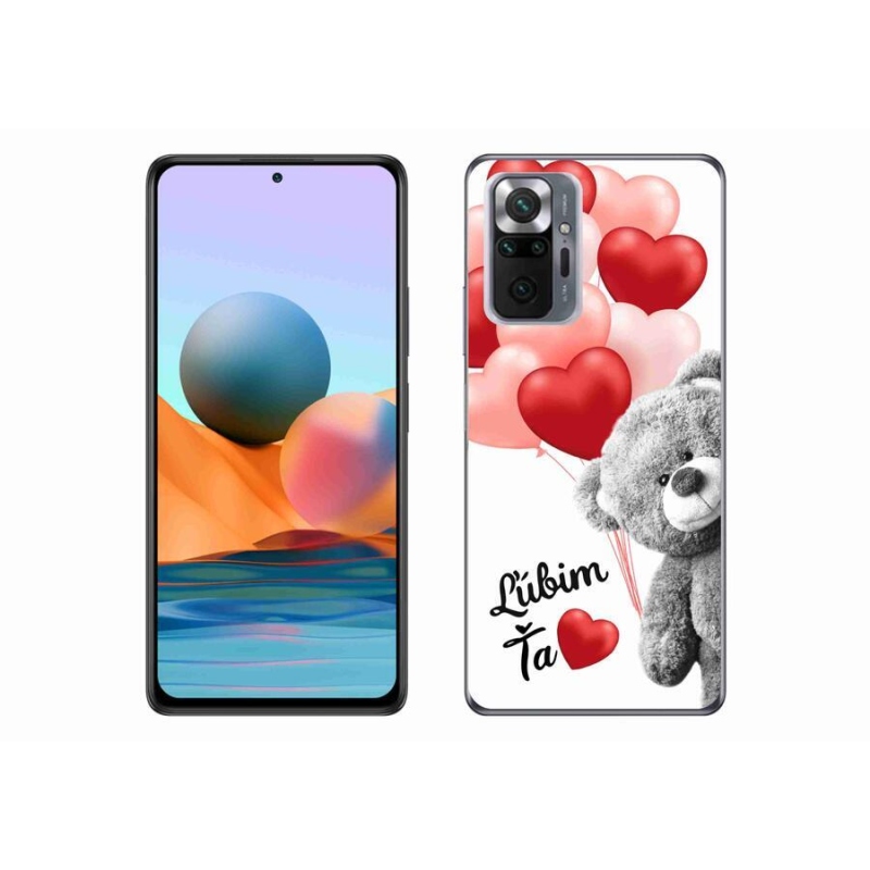 Gélový obal mmCase na mobil Xiaomi Redmi Note 10 Pro - ľúbim ťa sk