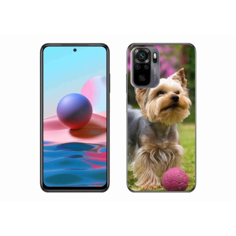 Gélový obal mmCase na mobil Xiaomi Redmi Note 10S - jorkšír 4