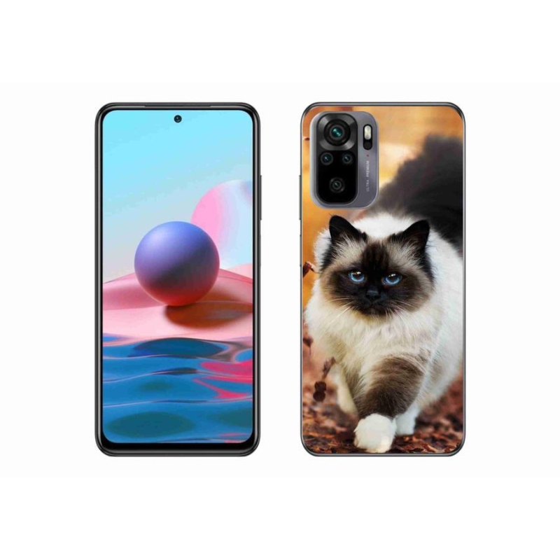 Gélový obal mmCase na mobil Xiaomi Redmi Note 10S - mačka 1