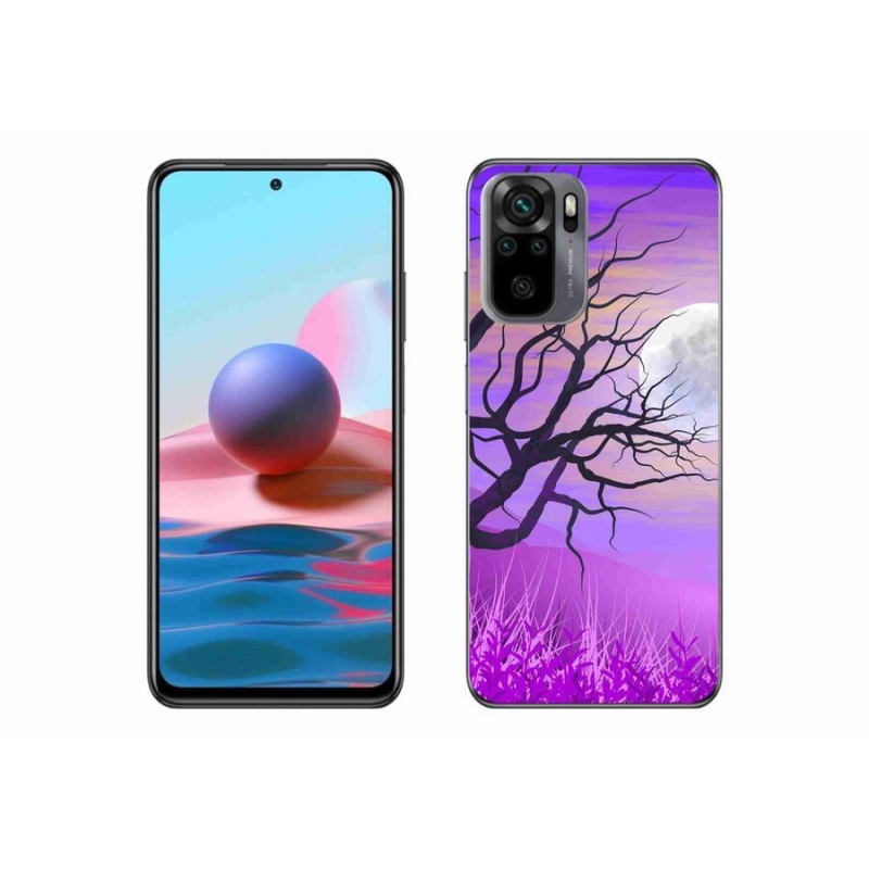 Gélový obal mmCase na mobil Xiaomi Redmi Note 10S - kreslený opadané strom