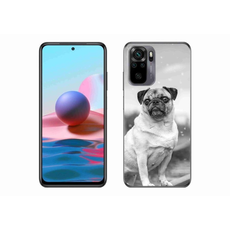 Gélový obal mmCase na mobil Xiaomi Redmi Note 10S - mops