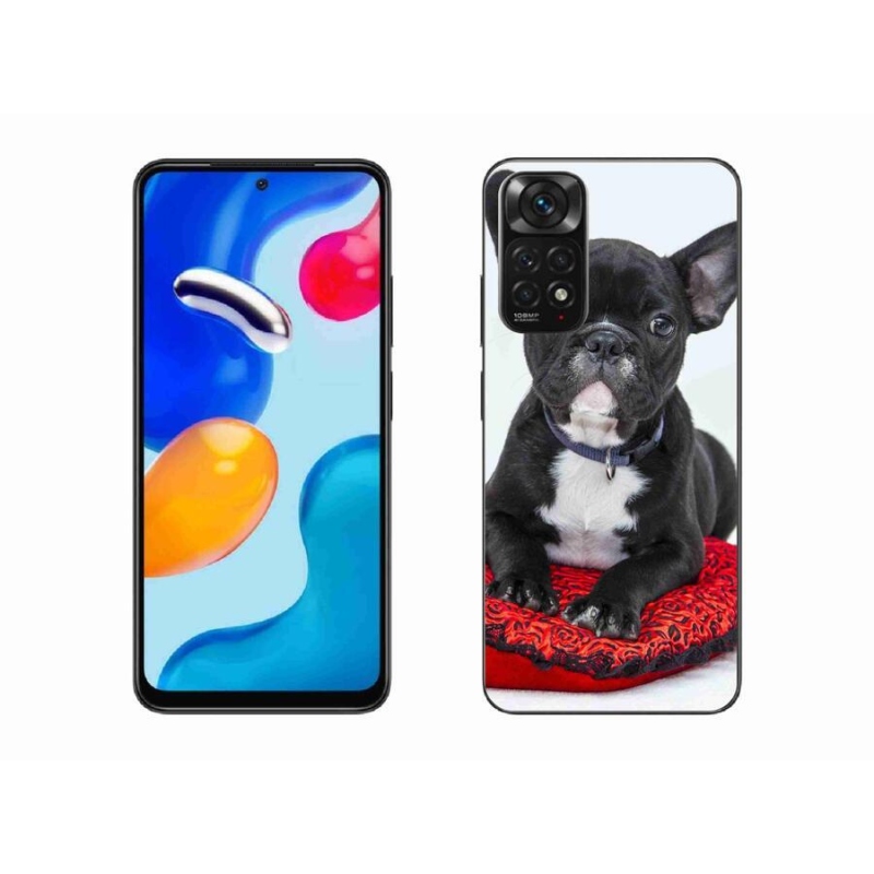 Gélový obal mmCase na mobil Xiaomi Redmi Note 11 4G - buldog