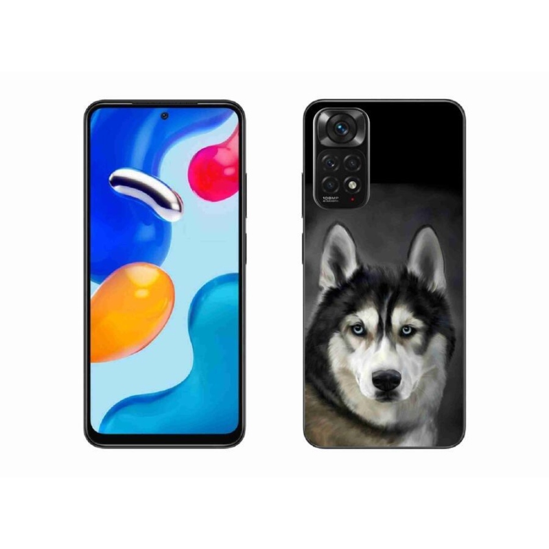 Gélový obal mmCase na mobil Xiaomi Redmi Note 11 4G - husky