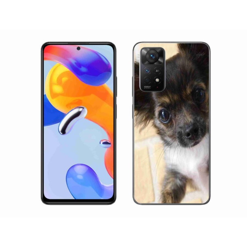 Gélový obal mmCase na mobil Xiaomi Redmi Note 11 Pro 4G/5G - čivava 2