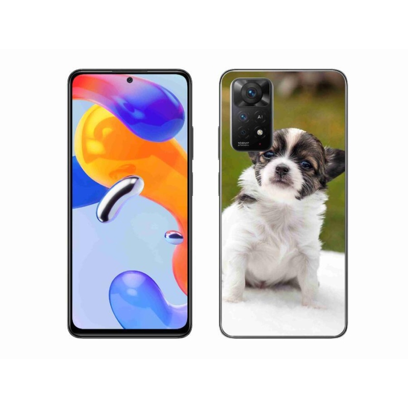 Gélový obal mmCase na mobil Xiaomi Redmi Note 11 Pro 4G/5G - čivava 4