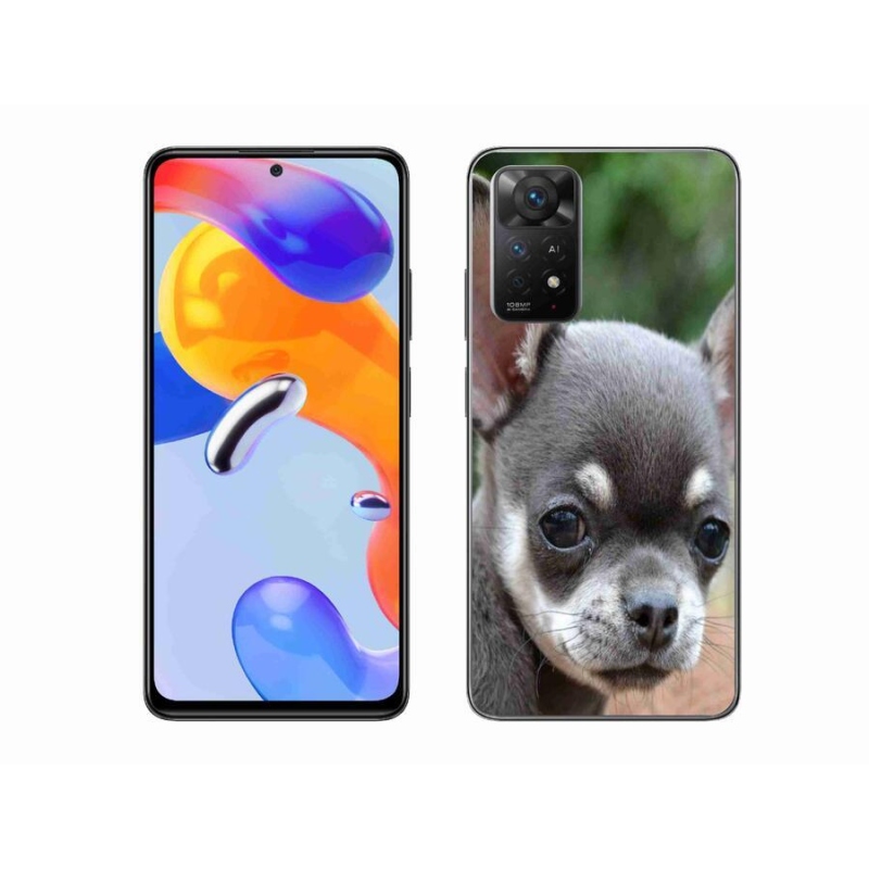 Gélový obal mmCase na mobil Xiaomi Redmi Note 11 Pro 4G/5G - čivava