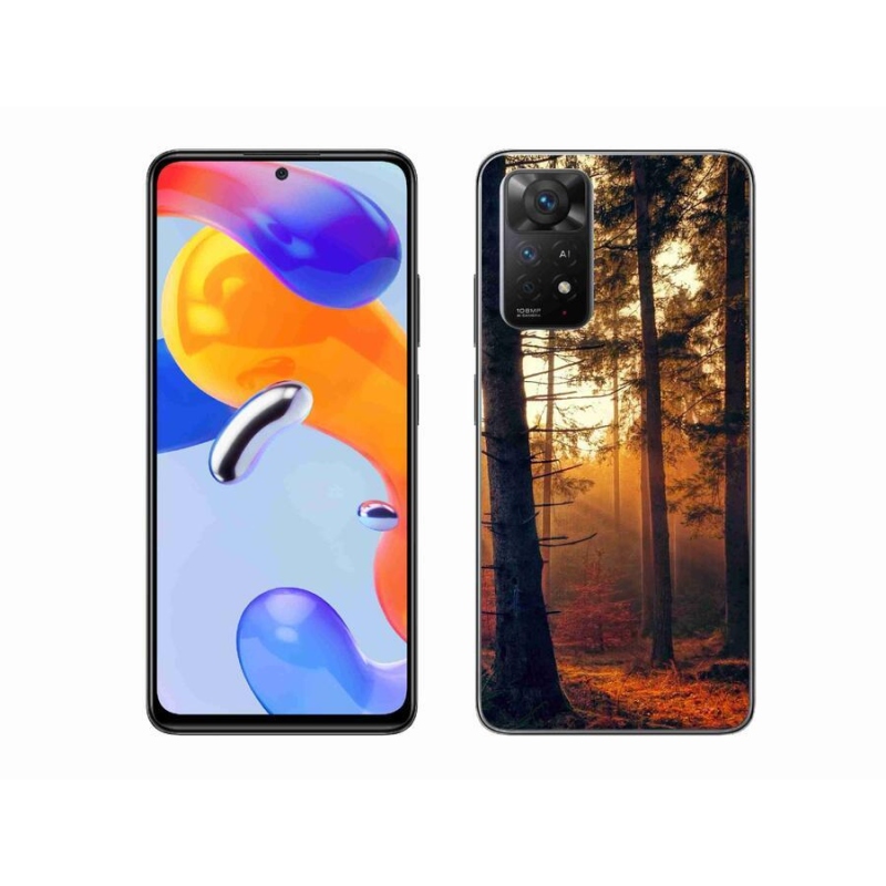 Gélový obal mmCase na mobil Xiaomi Redmi Note 11 Pro 4G/5G - les