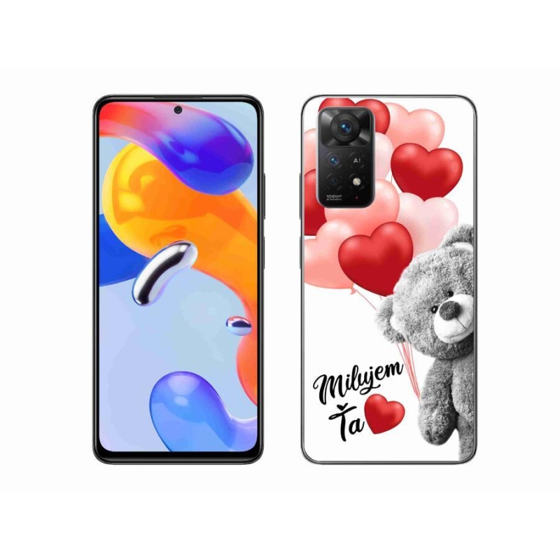 Gélový obal mmCase na mobil Xiaomi Redmi Note 11 Pro 4G/5G - milujem Ťa sk