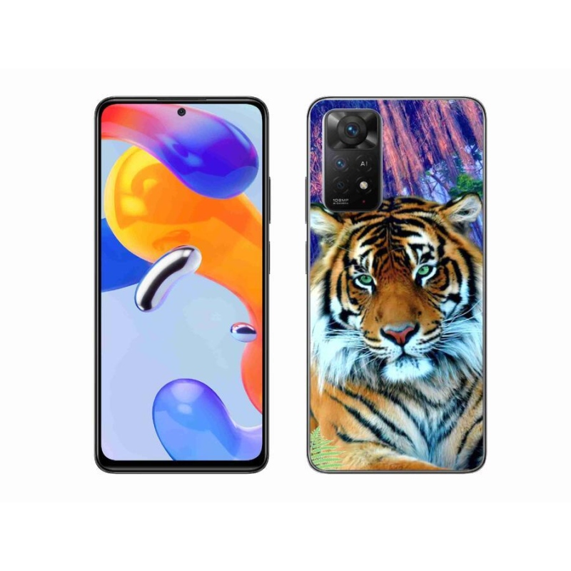 Gélový obal mmCase na mobil Xiaomi Redmi Note 11 Pro 4G/5G - tiger