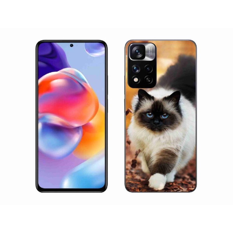 Gélový obal mmCase na mobil Xiaomi Redmi Note 11 Pro+ 5G - mačka