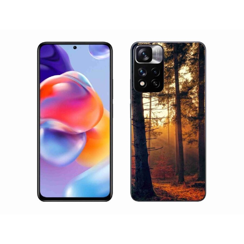 Gélový obal mmCase na mobil Xiaomi Redmi Note 11 Pro+ 5G - les