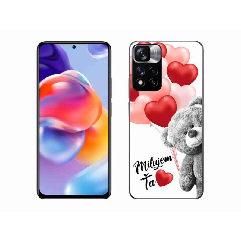 Gélový obal mmCase na mobil Xiaomi Redmi Note 11 Pro+ 5G - milujem Ťa sk