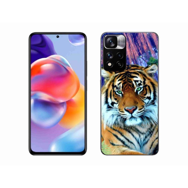 Gélový obal mmCase na mobil Xiaomi Redmi Note 11 Pro+ 5G - tiger