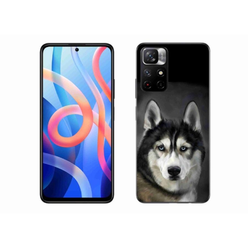 Gélový obal mmCase na mobil Xiaomi Redmi Note 11S 5G - husky