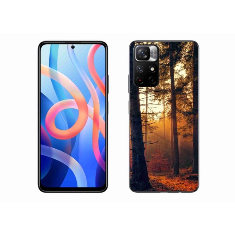 Gélový obal mmCase na mobil Xiaomi Redmi Note 11S 5G - les