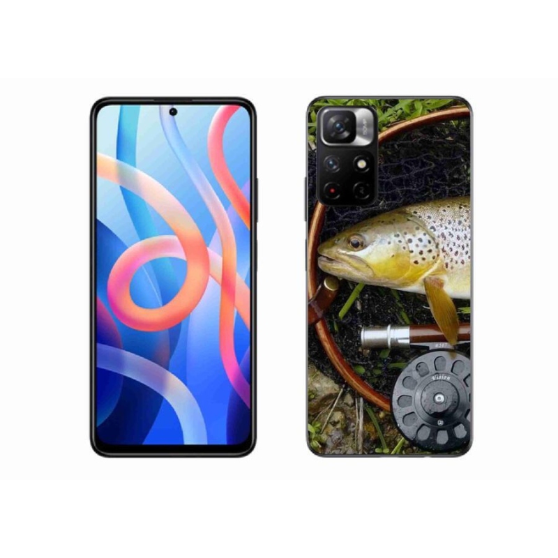 Gélový obal mmCase na mobil Xiaomi Redmi Note 11S 5G - pstruh 2