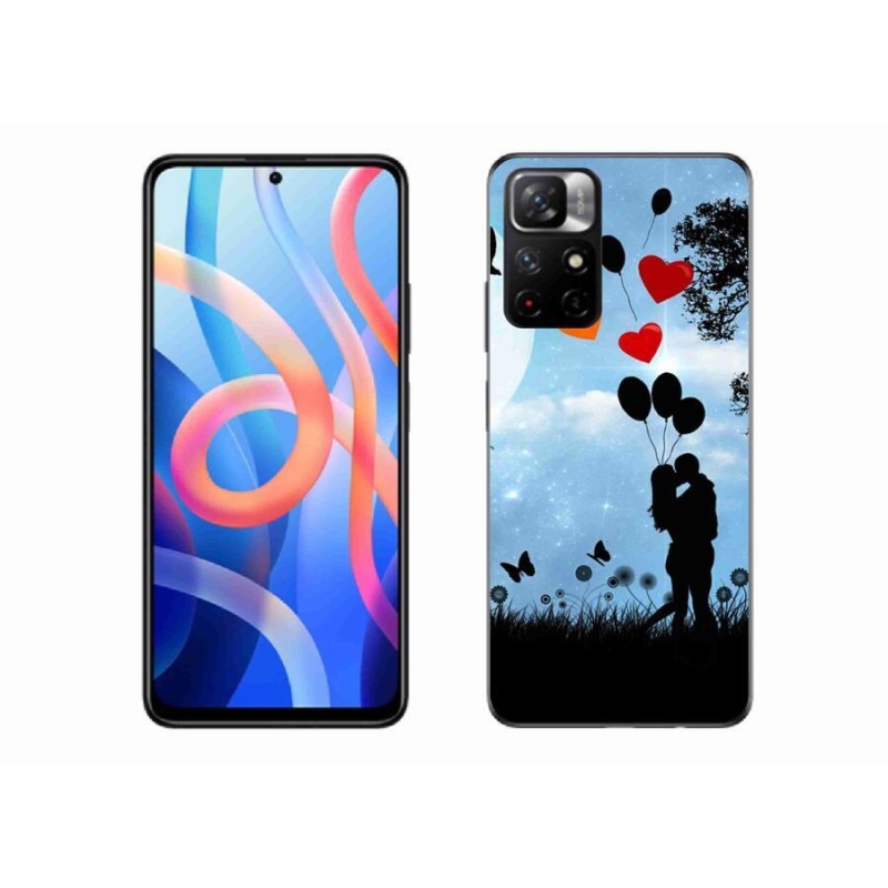 Gélový obal mmCase na mobil Xiaomi Redmi Note 11S 5G - zamilovaný pár