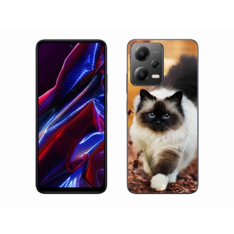 Gélový obal mmCase na mobil Xiaomi Redmi Note 12 5G - mačka