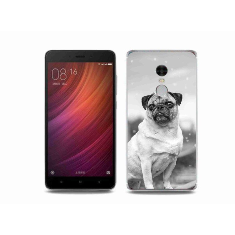 Gélový obal mmCase na mobil Xiaomi Redmi Note 4 - mops