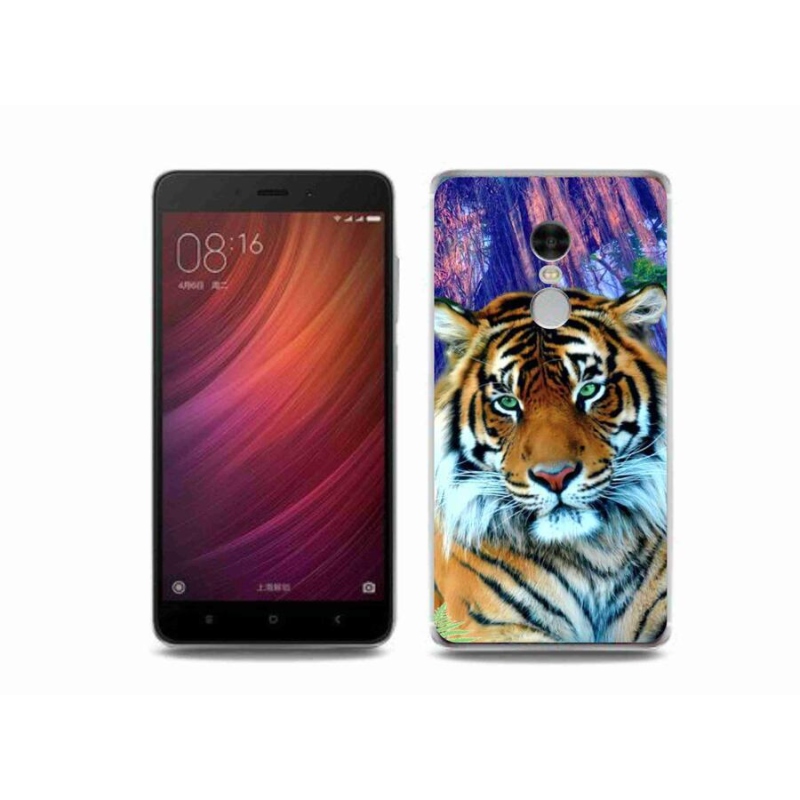 Gélový obal mmCase na mobil Xiaomi Redmi Note 4 - tiger