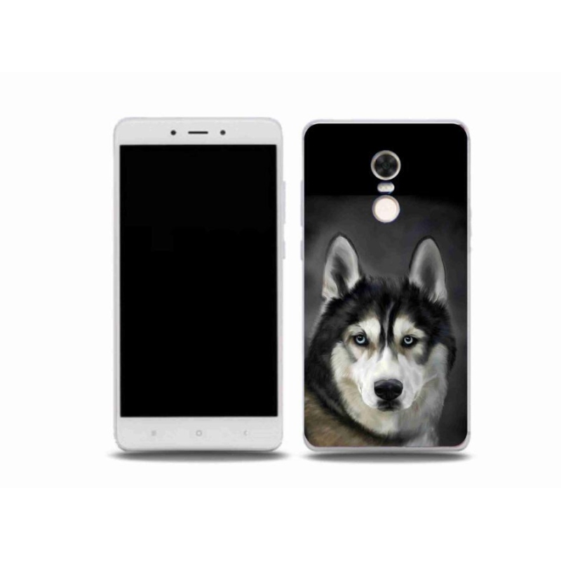 Gélový obal mmCase na mobil Xiaomi Redmi Note 4X - husky