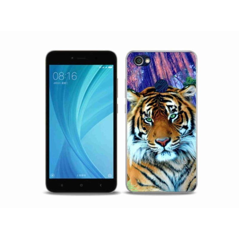 Gélový obal mmCase na mobil Xiaomi Redmi Note 5A Prime - tiger