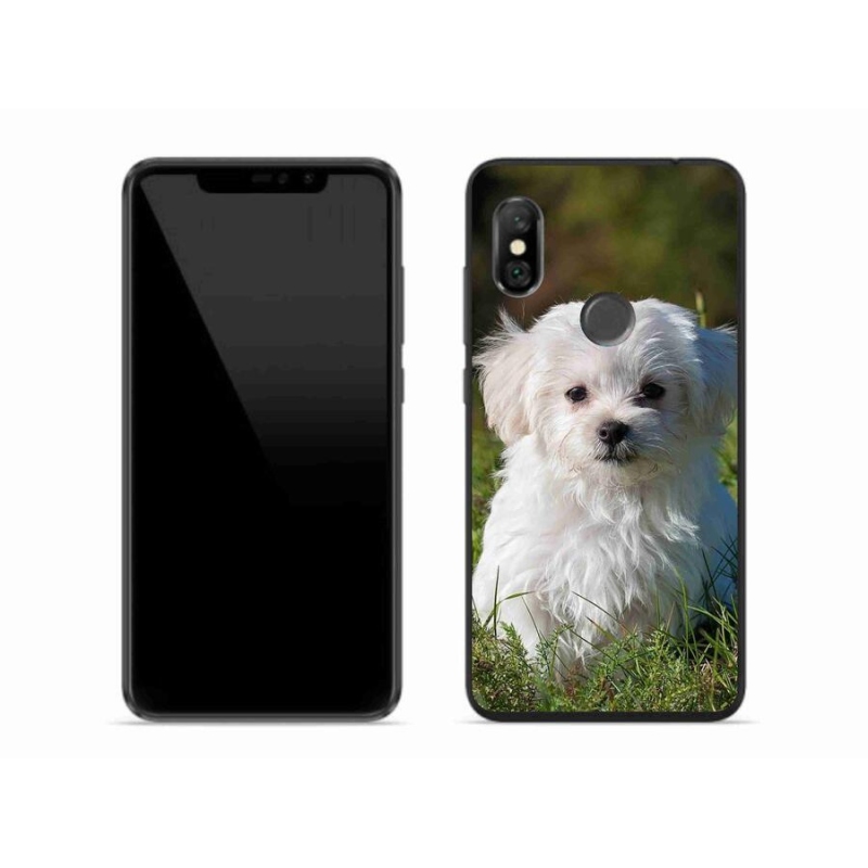 Gélový obal mmCase na mobil Xiaomi Redmi Note 6 Pro - bišon