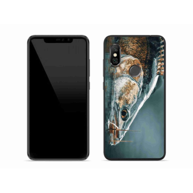 Gélový obal mmCase na mobil Xiaomi Redmi Note 6 Pro - zubáč