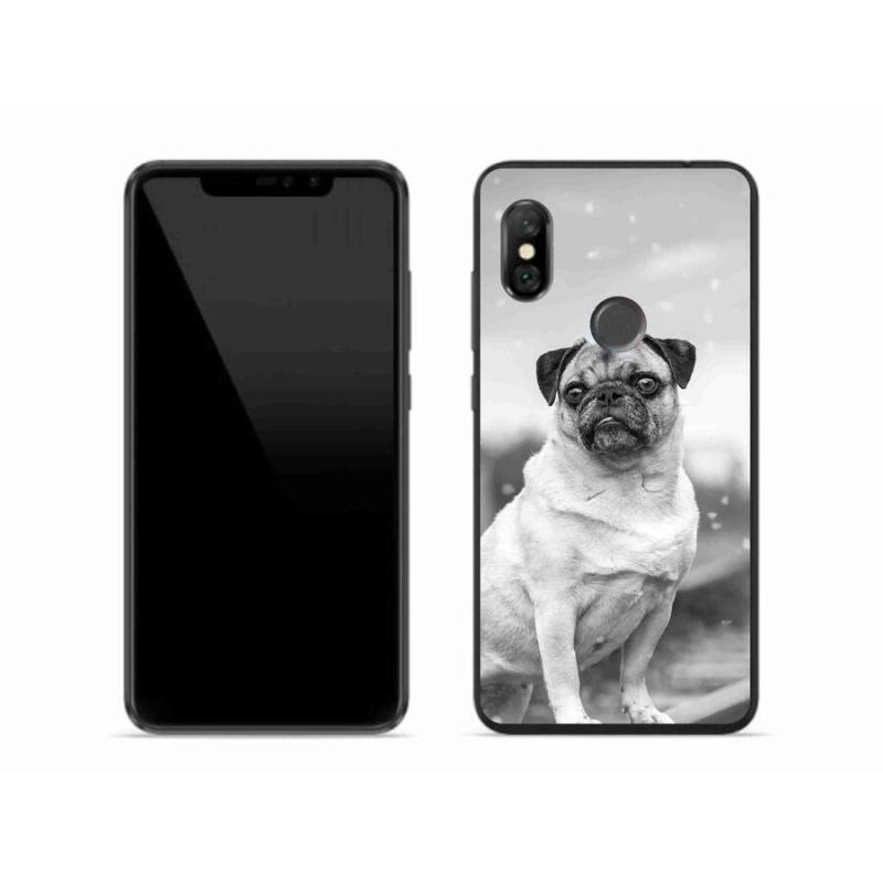 Gélový obal mmCase na mobil Xiaomi Redmi Note 6 Pro - mops