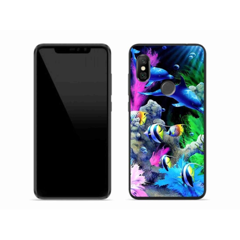 Gélový obal mmCase na mobil Xiaomi Redmi Note 6 Pro - morský svet