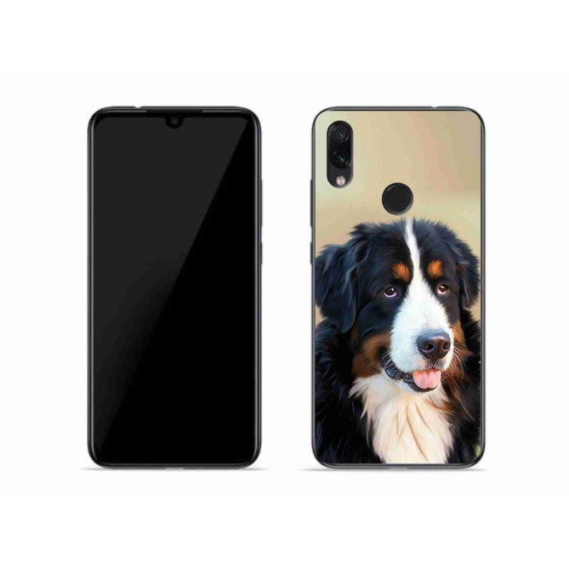 Gélový obal mmCase na mobil Xiaomi Redmi Note 7 - bernský salašnícky pes