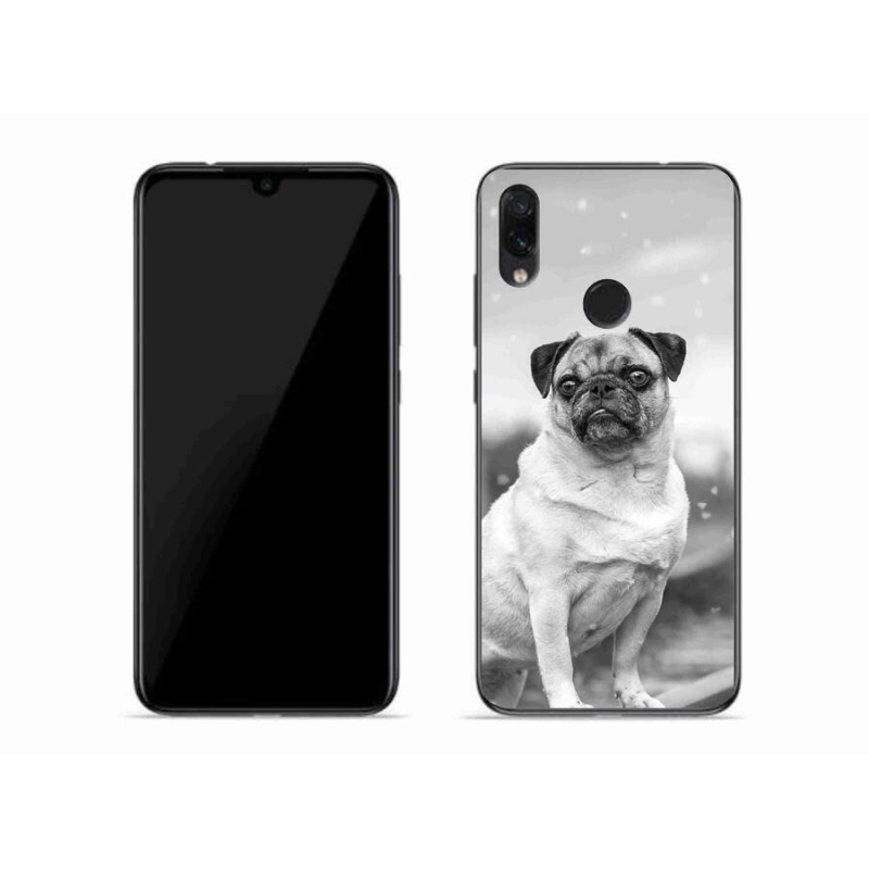 Gélový obal mmCase na mobil Xiaomi Redmi Note 7 - mops