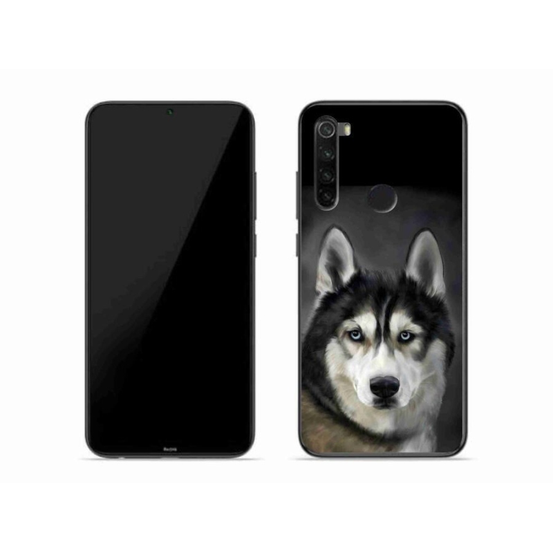 Gélový obal mmCase na mobil Xiaomi Redmi Note 8 - husky