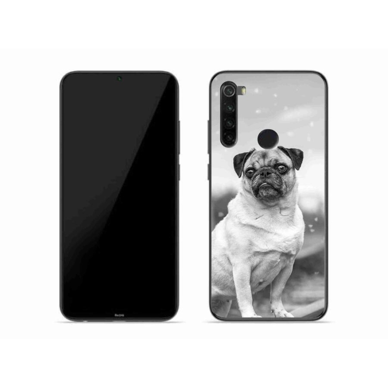 Gélový obal mmCase na mobil Xiaomi Redmi Note 8 - mops