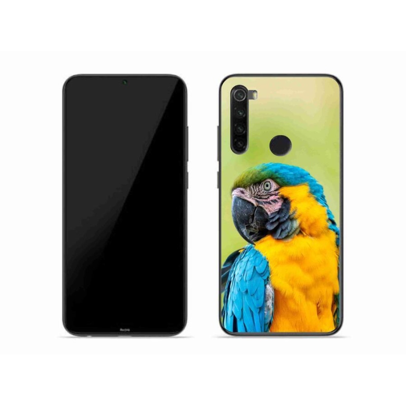 Gélový obal mmCase na mobil Xiaomi Redmi Note 8 - papagáj ara 2