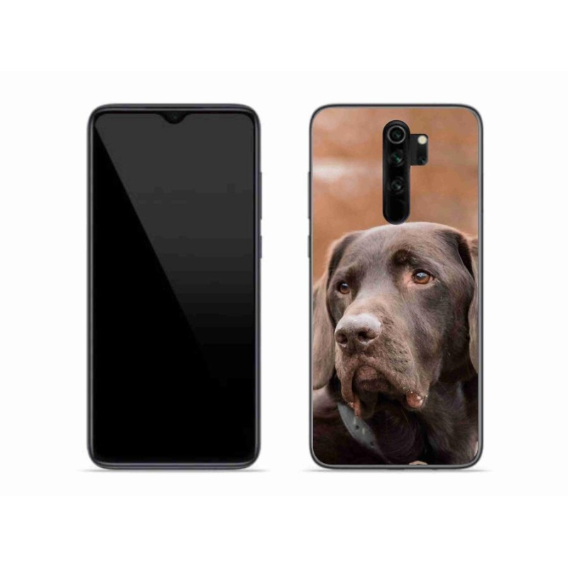 Gélový obal mmCase na mobil Xiaomi Redmi Note 8 Pro - hnedý labrador